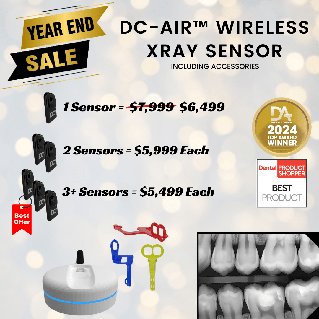 DC-Air™ End of Year Specials: one sensor $6,499, 2 sensors $5999 ea., 3 sensors $5499 ea. 